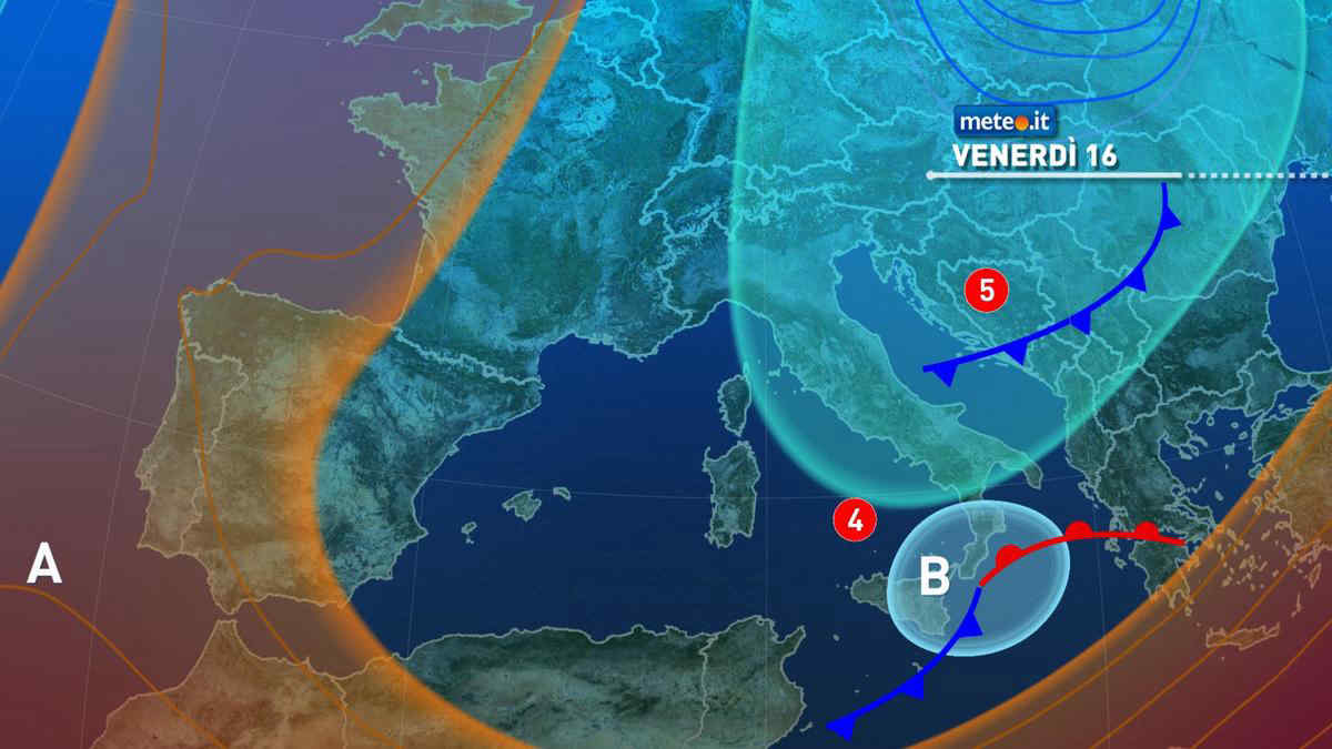 Meteo, 16 maggio con rischio di forti temporali: ecco dove