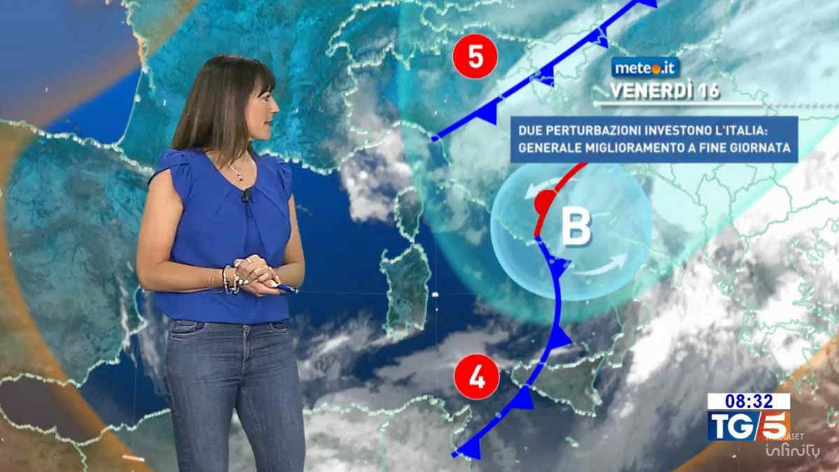 Meteo, fase instabile al Sud poi tregua nel weekend