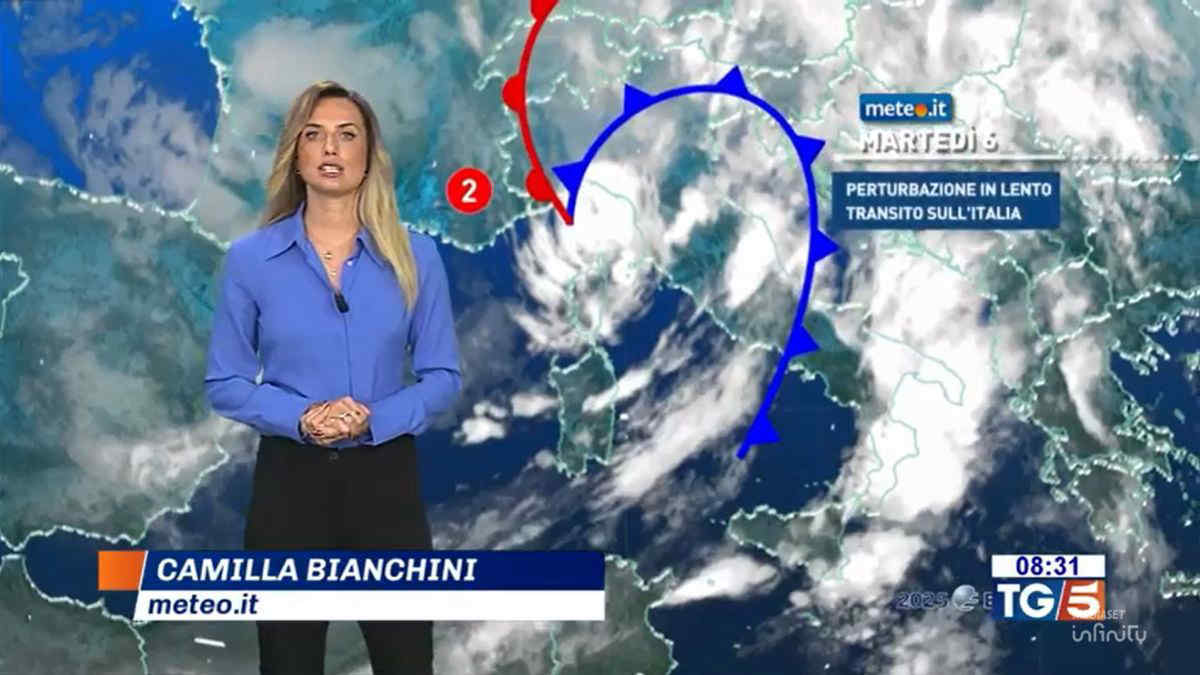 Meteo, 6 maggio con maltempo e rischio di fenomeni intensi