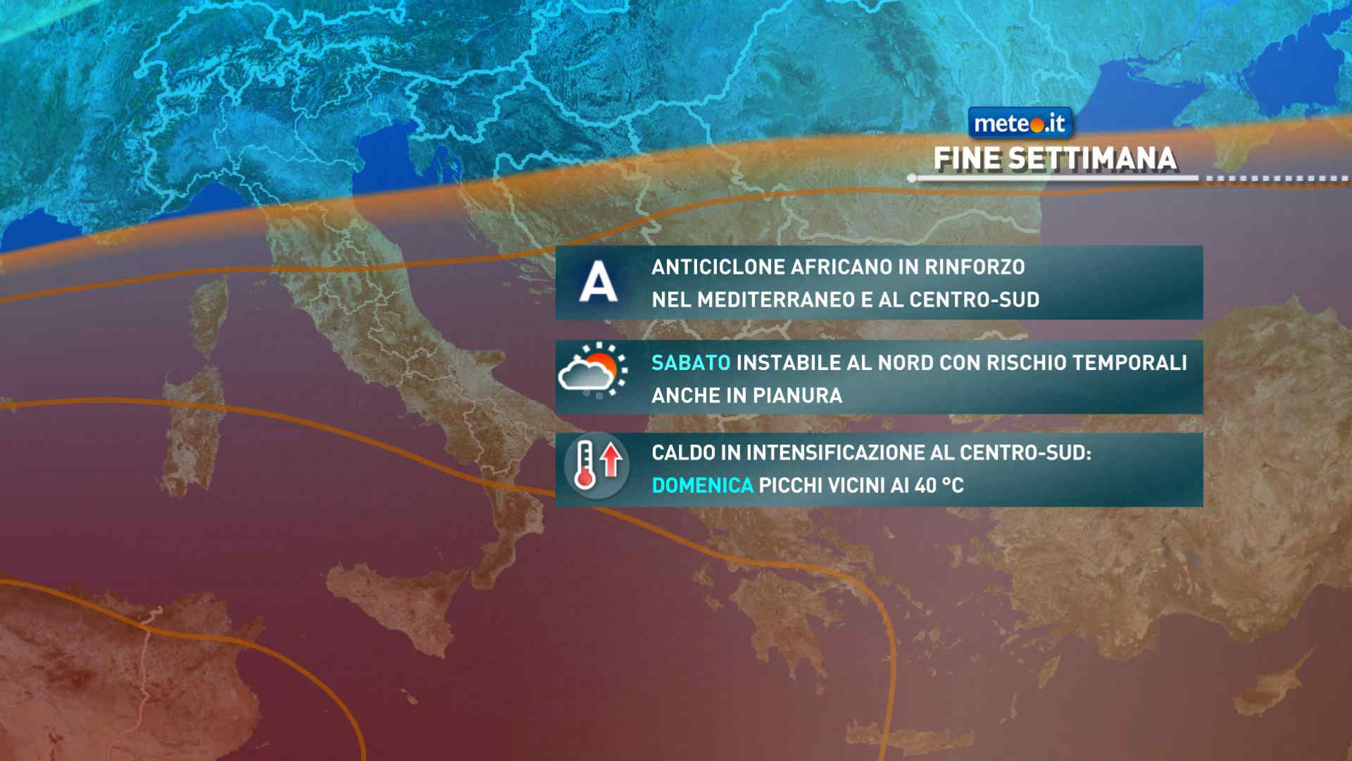 Meteo: caldo africano anche la prossima settimana! Ecco dove e per quanto tempo
