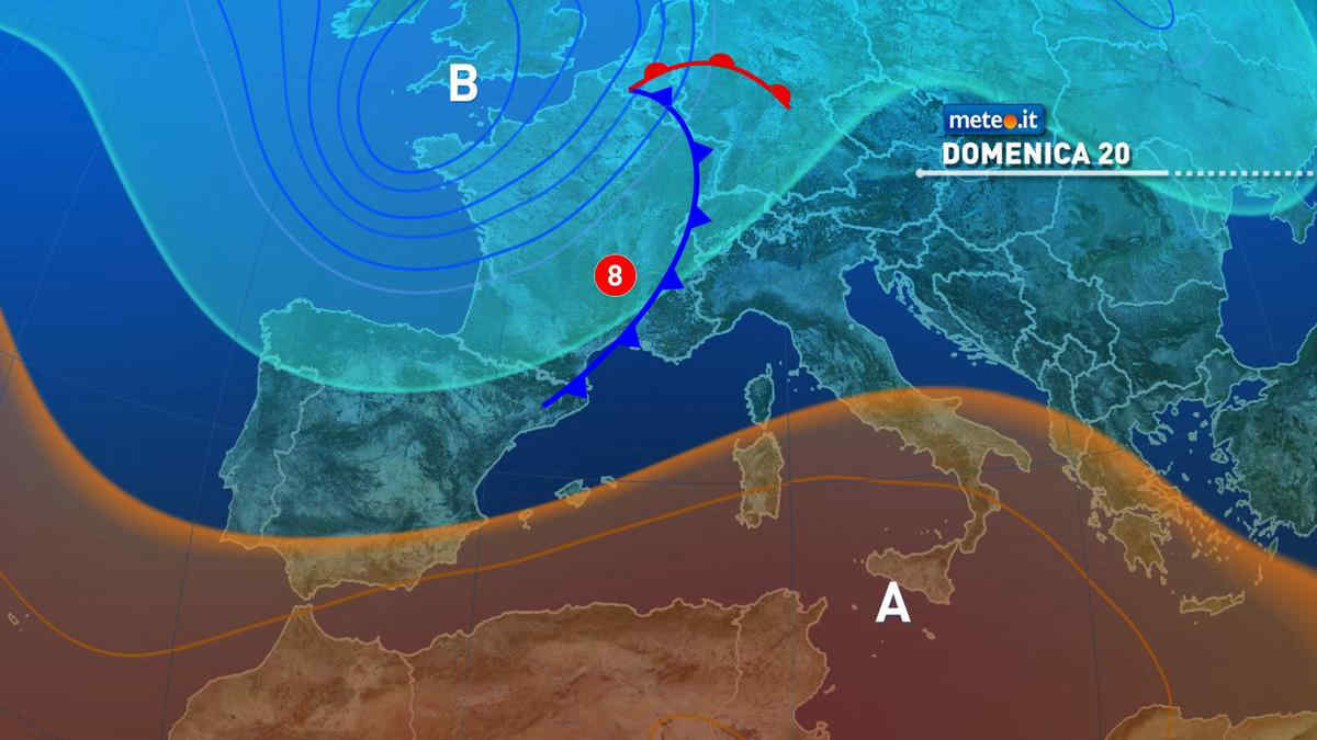 Meteo, domani caldo ancora più intenso al Centro-Sud e temporali al Nord. Le aree a rischio domenica 20 luglio
