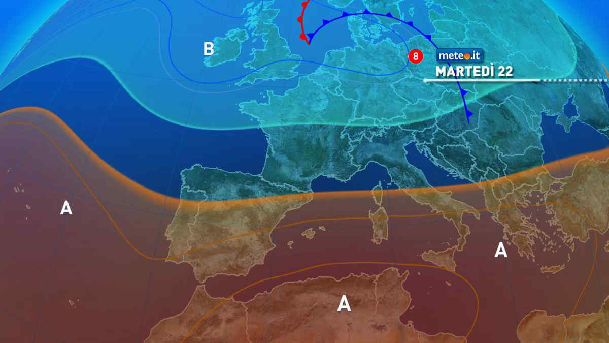 Meteo: martedì 22 caldo intenso! Non esclusi picchi fino a 46-47°C: ecco dove