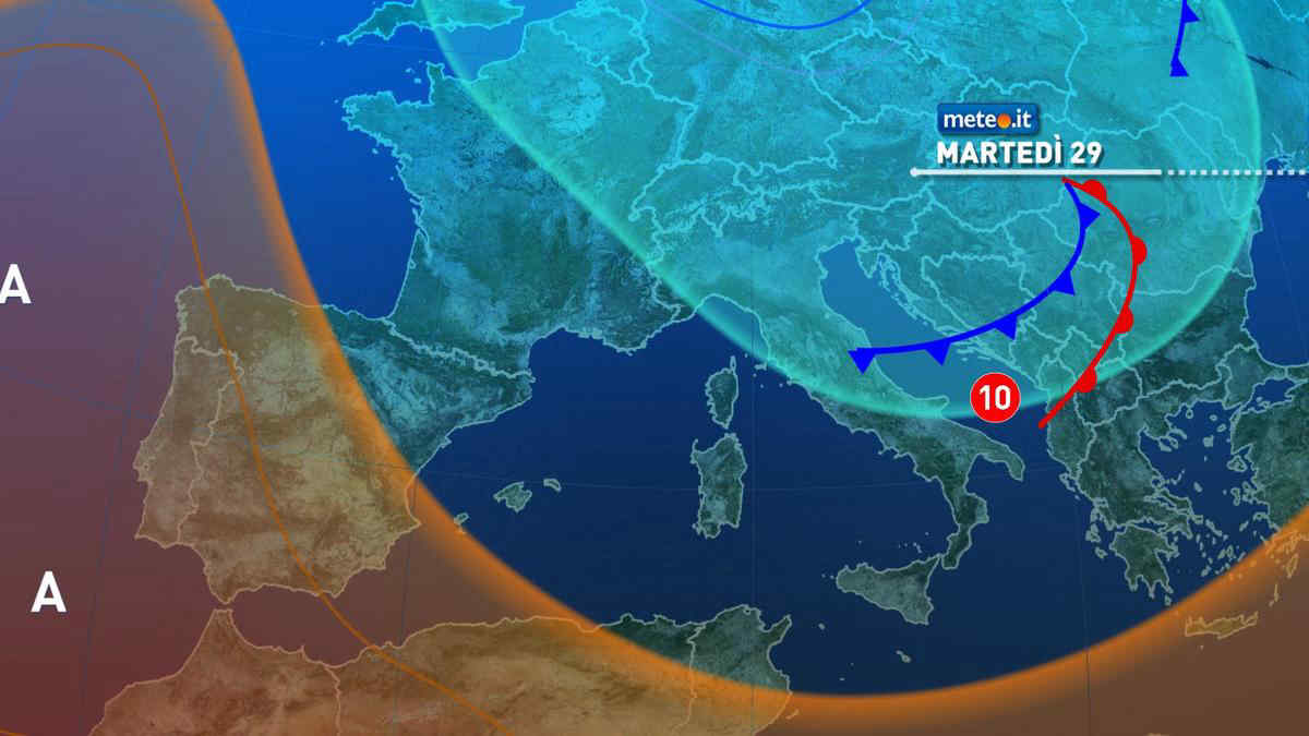 Meteo, domani maltempo in attenuazione ma insiste qualche pioggia: ecco dove