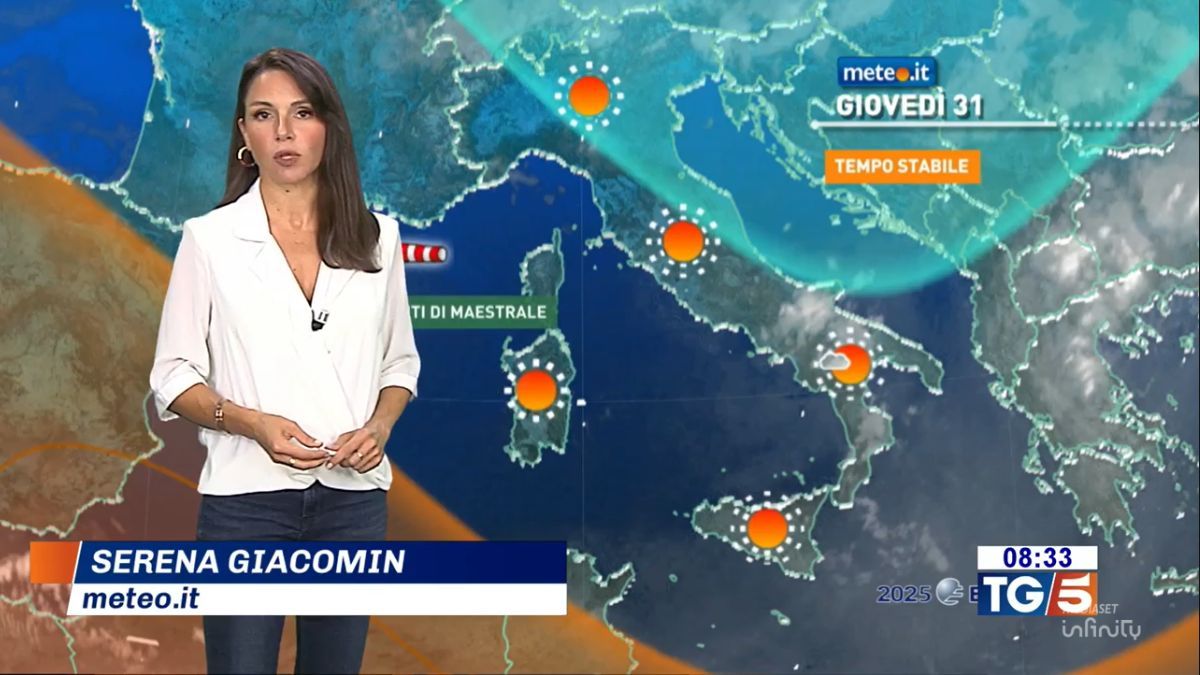 Meteo: luglio si chiude con sole e stabilità. Agosto al via con temporali: ecco dove