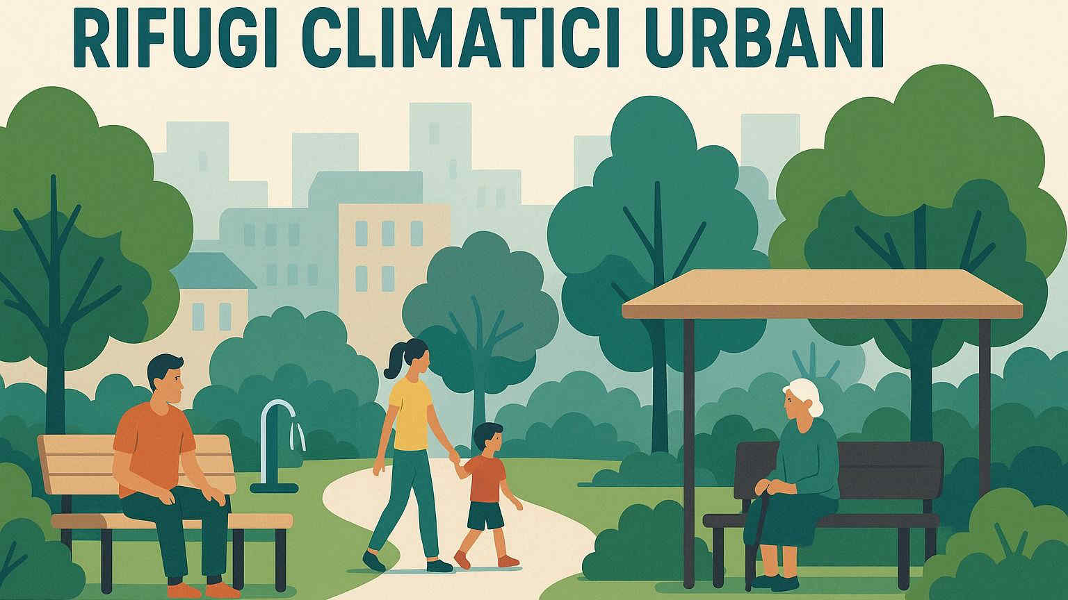 Rifugi climatici urbani: cosa sono e dove trovarli