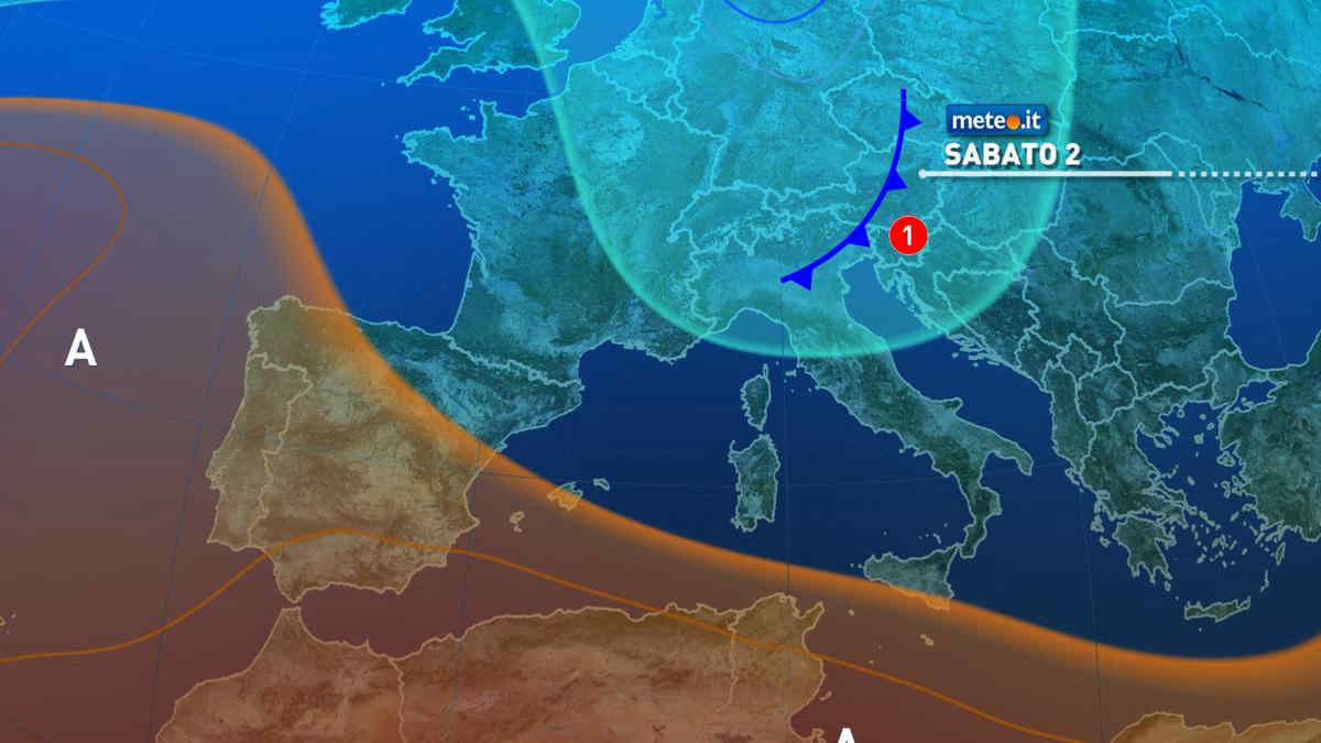 Meteo 2 agosto: forte maltempo e rischio nubifragi e grandine. Ecco dove
