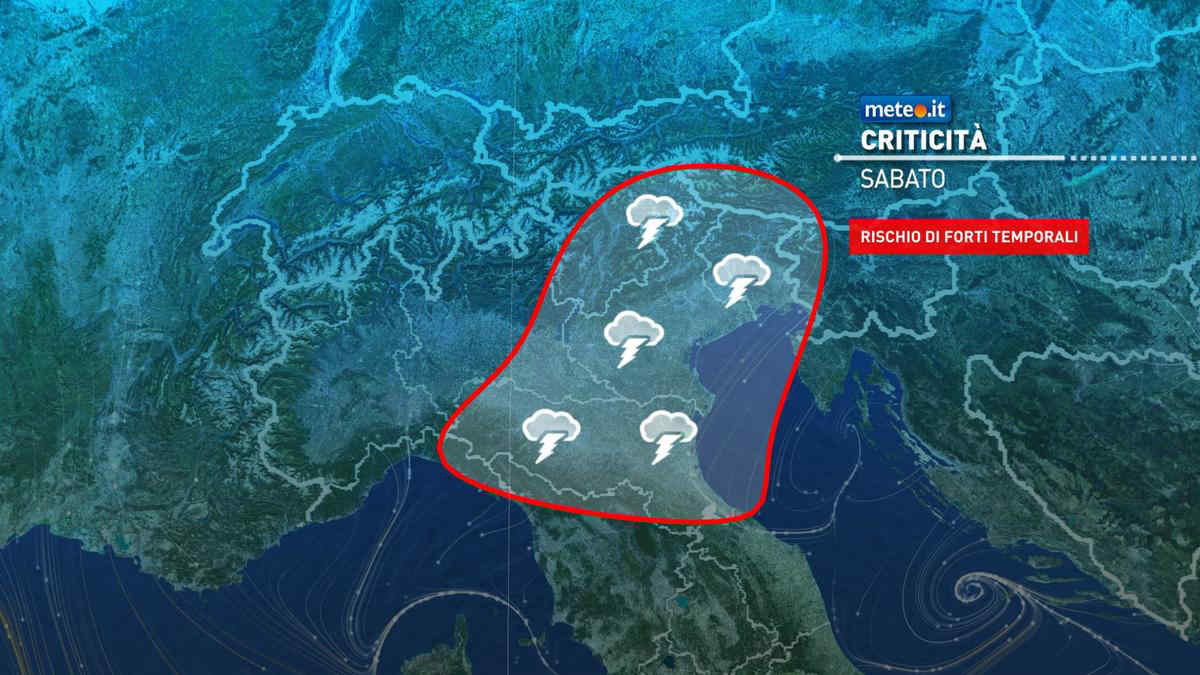 Meteo: 2-3 agosto con forti temporali e netto calo termico! I dettagli