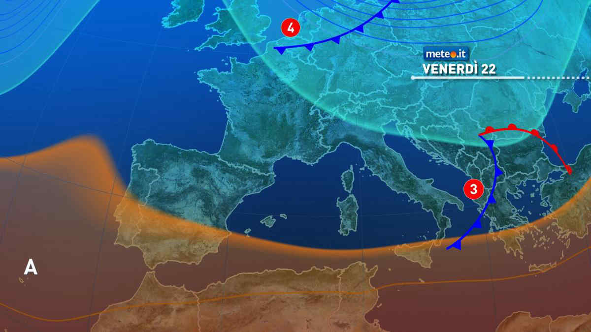 Meteo, 22 agosto ancora a rischio temporali : le previsioni
