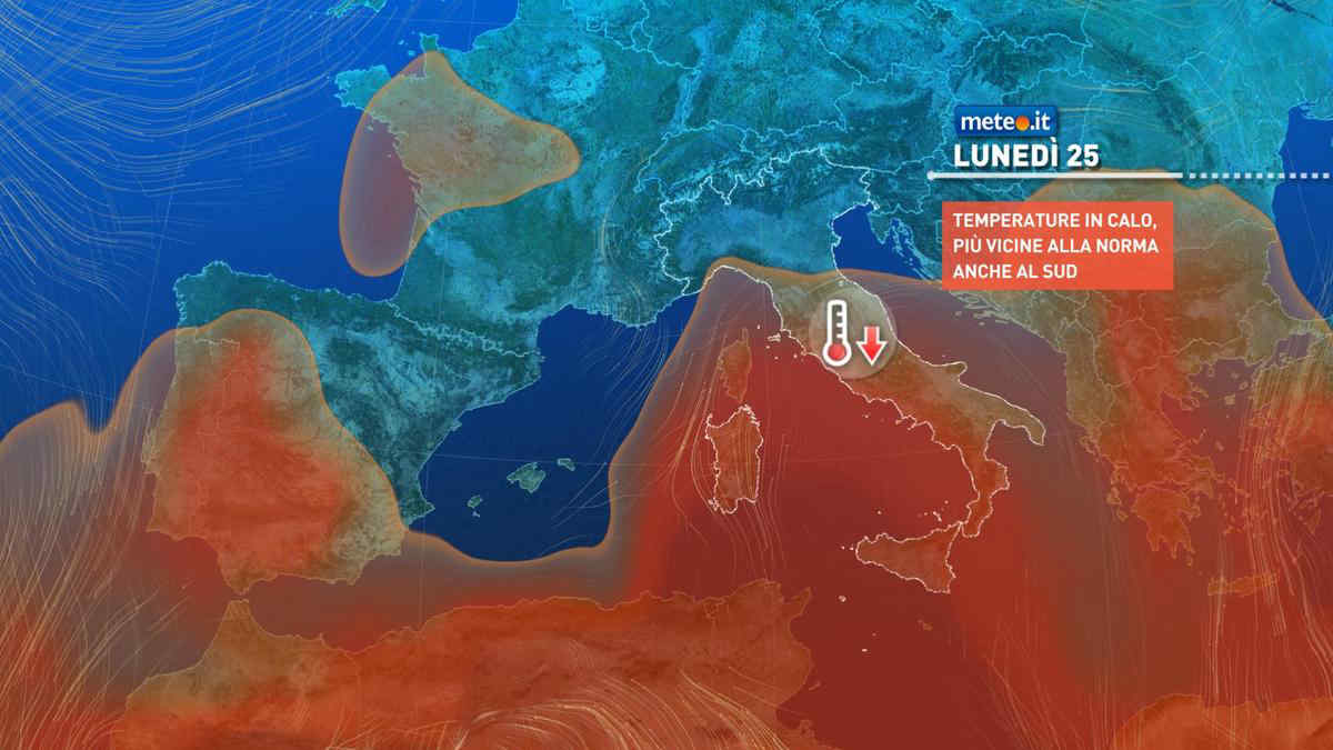 Meteo, la prossima settimana Italia divisa tra caldo intenso e temporali