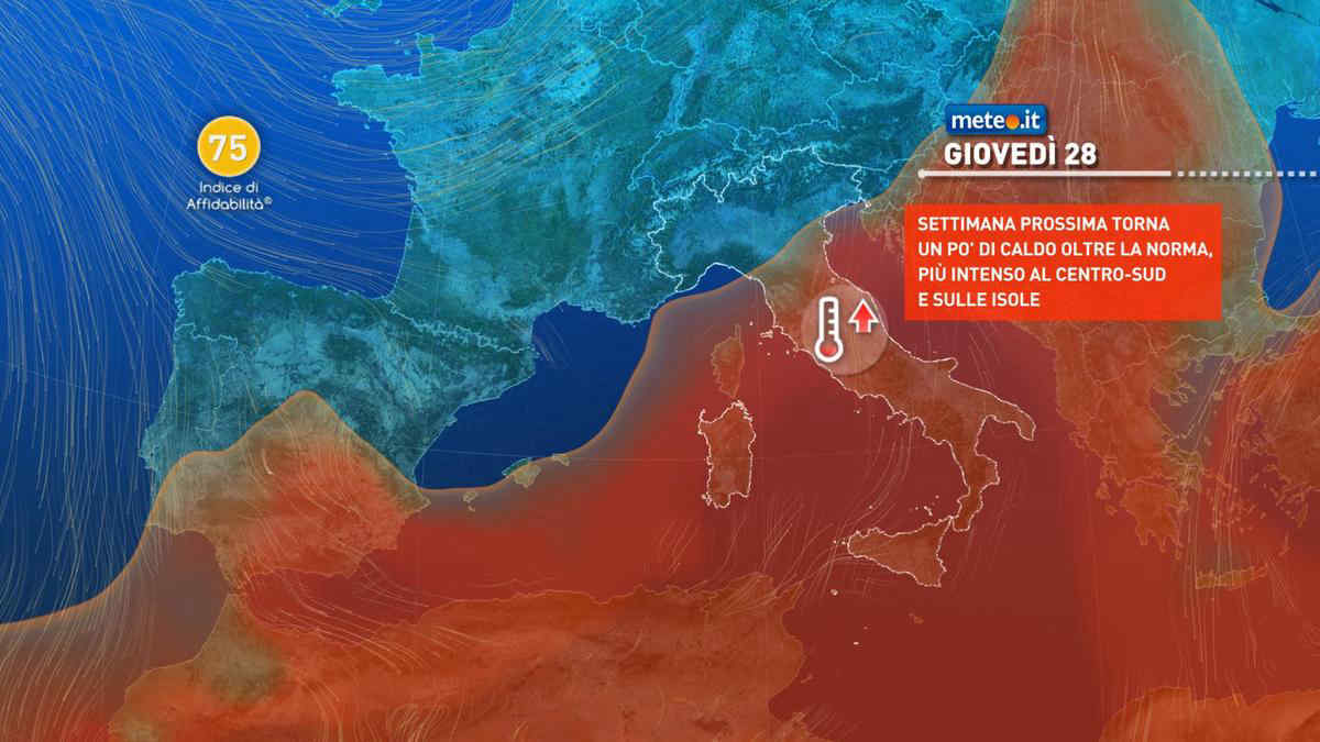Meteo, 28-29 agosto a rischio forte maltempo: la tendenza
