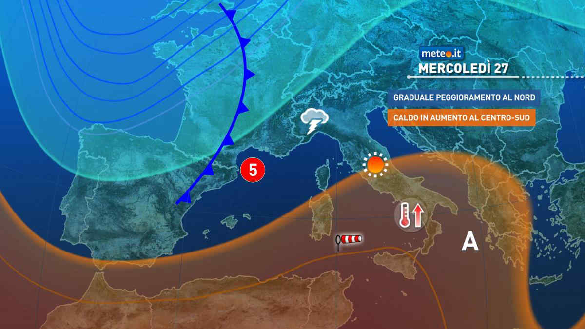 Meteo: l'ex uragano Erin si sta avvicinando! Maltempo e rischio nubifragi in molte zone