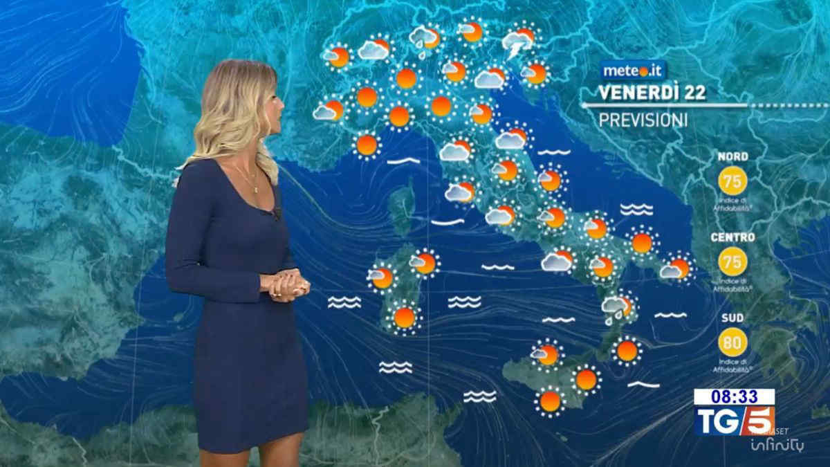 Meteo, 22-23 agosto tempo instabile e meno caldo: le previsioni