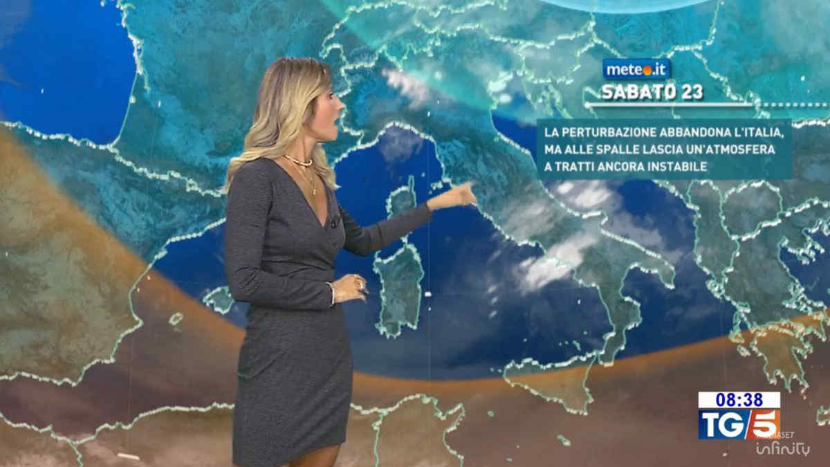 Meteo, 23-24 agosto con tempo instabile e meno caldo