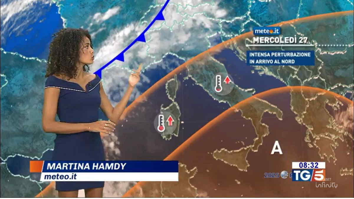 Meteo, 27 agosto con tempo in peggioramento: arriva un'intensa perturbazione!