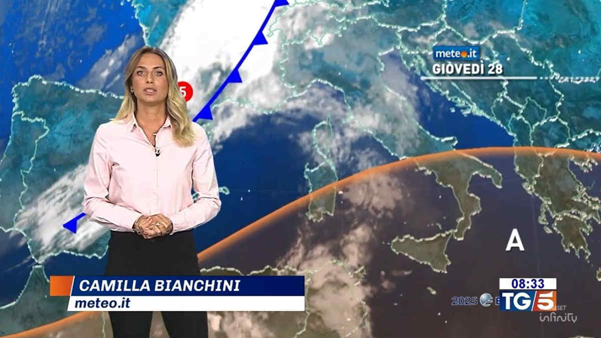 Meteo, 28 agosto con maltempo forte: rischio nubifragi e allerta fino a rossa