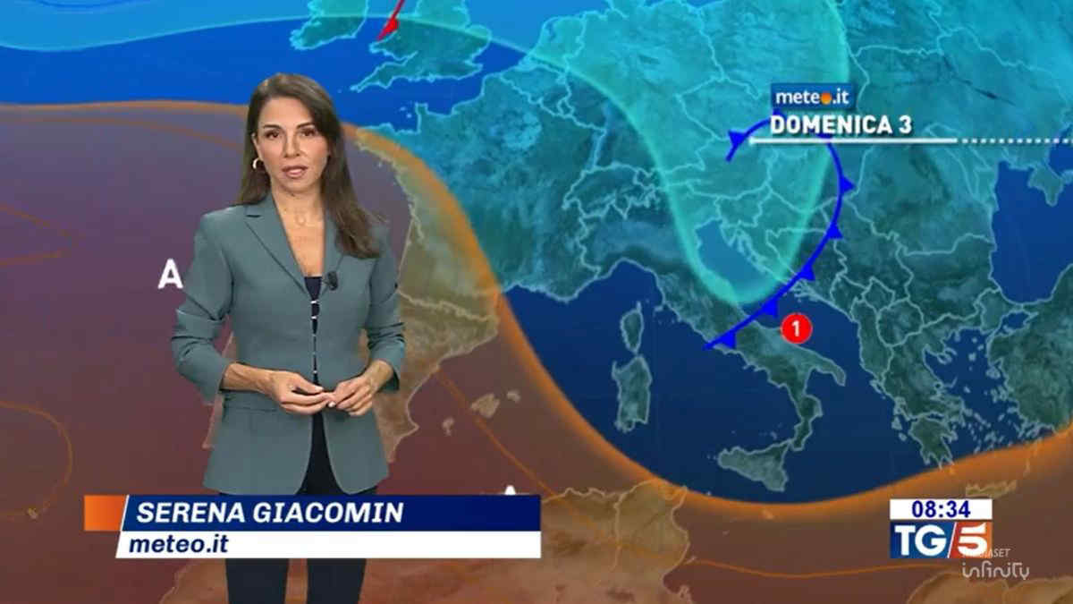 Meteo, domenica 3 agosto a rischio maltempo: forti temporali e possibili grandinate