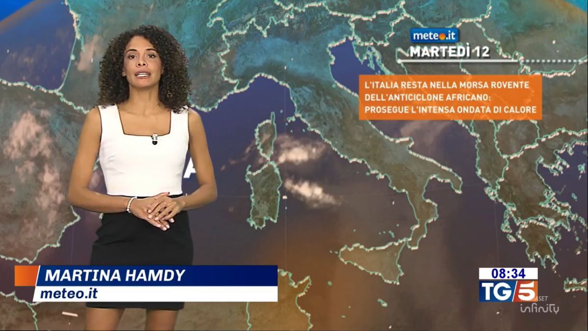 Meteo: il caldo africano infiamma l'Italia! Afa anche di notte: le previsioni