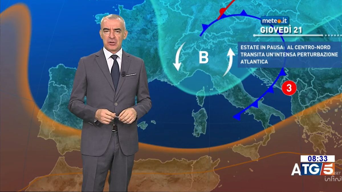 Meteo: la tempesta Lukas porta forti temporali e rischio di fenomeni estremi! Le zone interessate