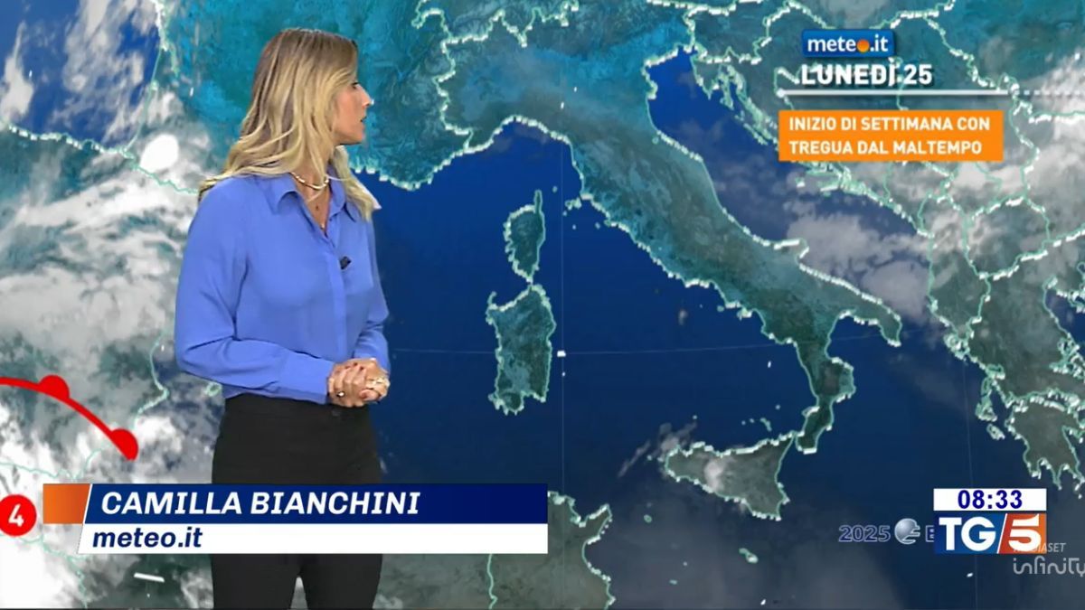 Meteo: maltempo in pausa, ma mercoledì 27 arriva l'ex uragano Erin!