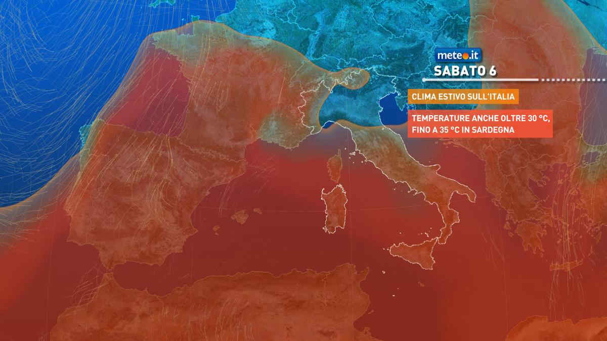 Meteo: weekend del 6-7 settembre dal sapore ancora estivo! La tendenza