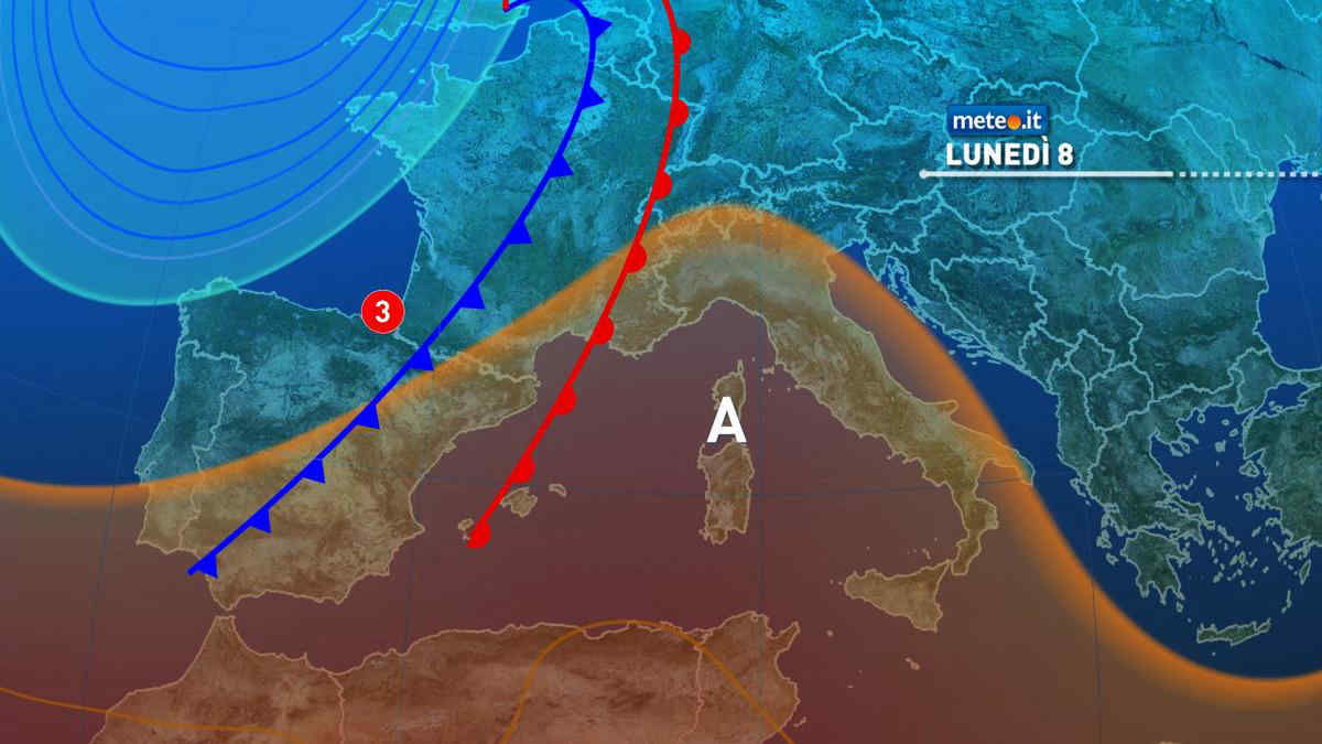 Meteo, domani poche piogge poi torna il maltempo: le previsioni da lunedì 8 settembre