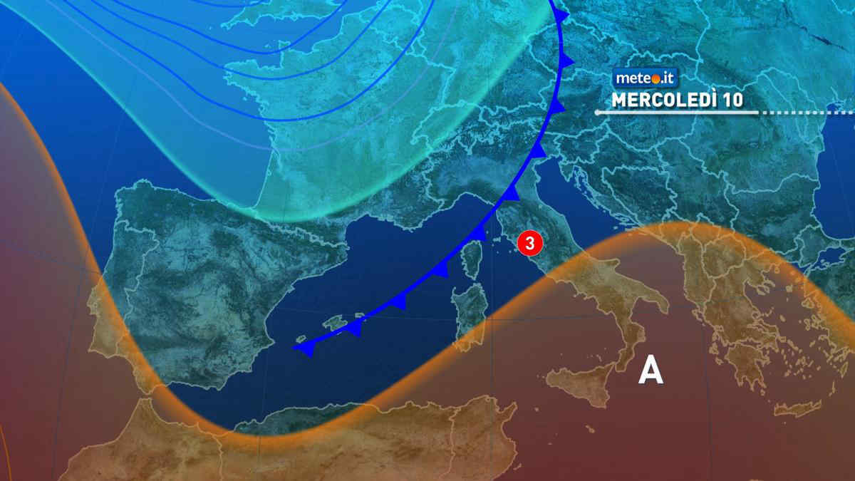 Meteo, mercoledì 10 settembre con forte maltempo: le zone più a rischio