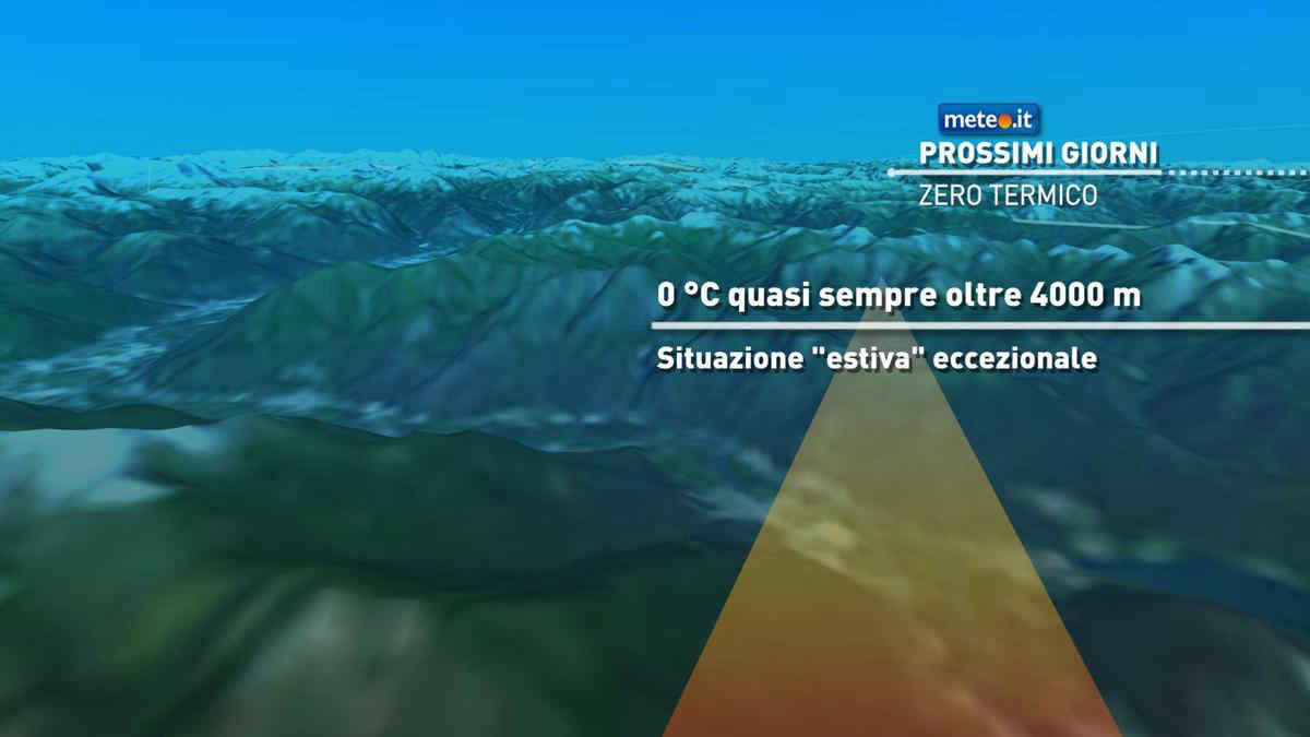 Meteo 15 settembre: caldo anomalo fin sulle Alpi! Estate prolungata