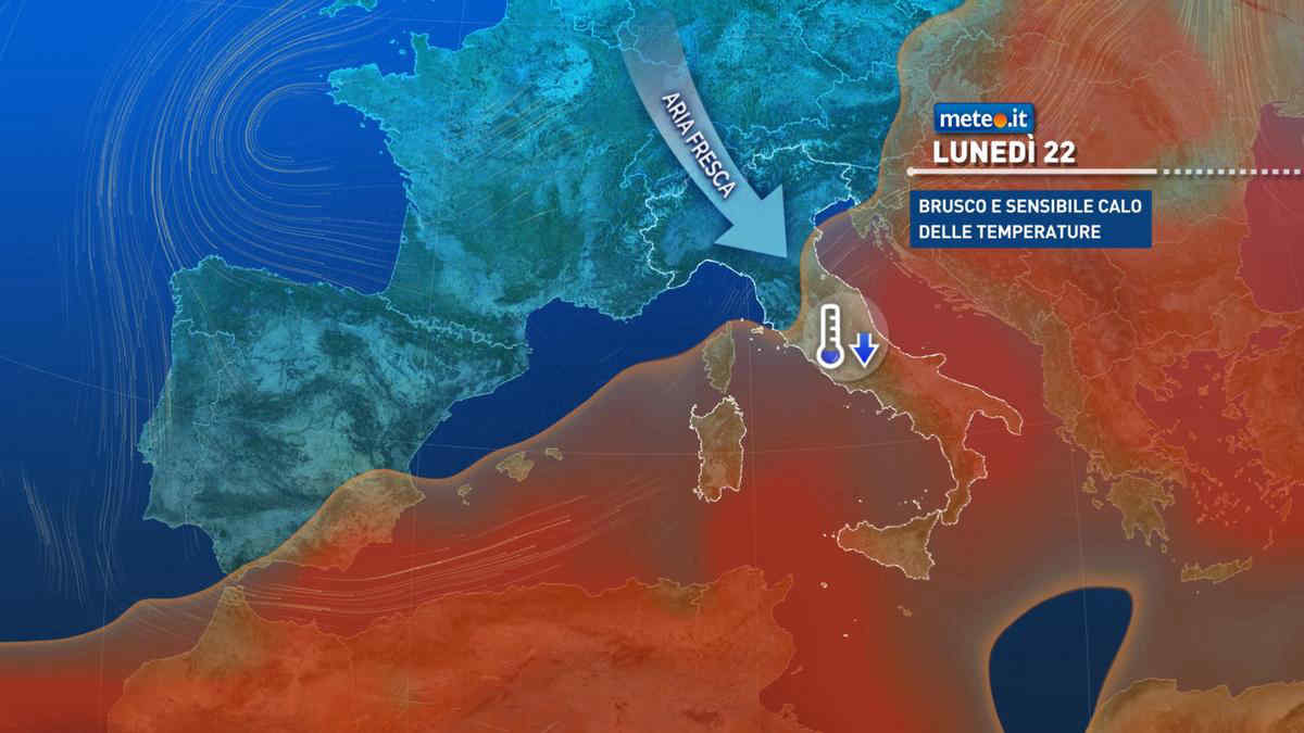 Meteo: a inizio settimana rischio nubifragi e clima autunnale! Ecco dove