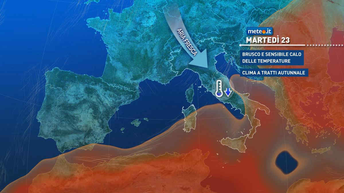 Meteo, maltempo in arrivo dall'equinozio d'autunno: rischio di forti piogge e nubifragi. La tendenza da lunedì 22