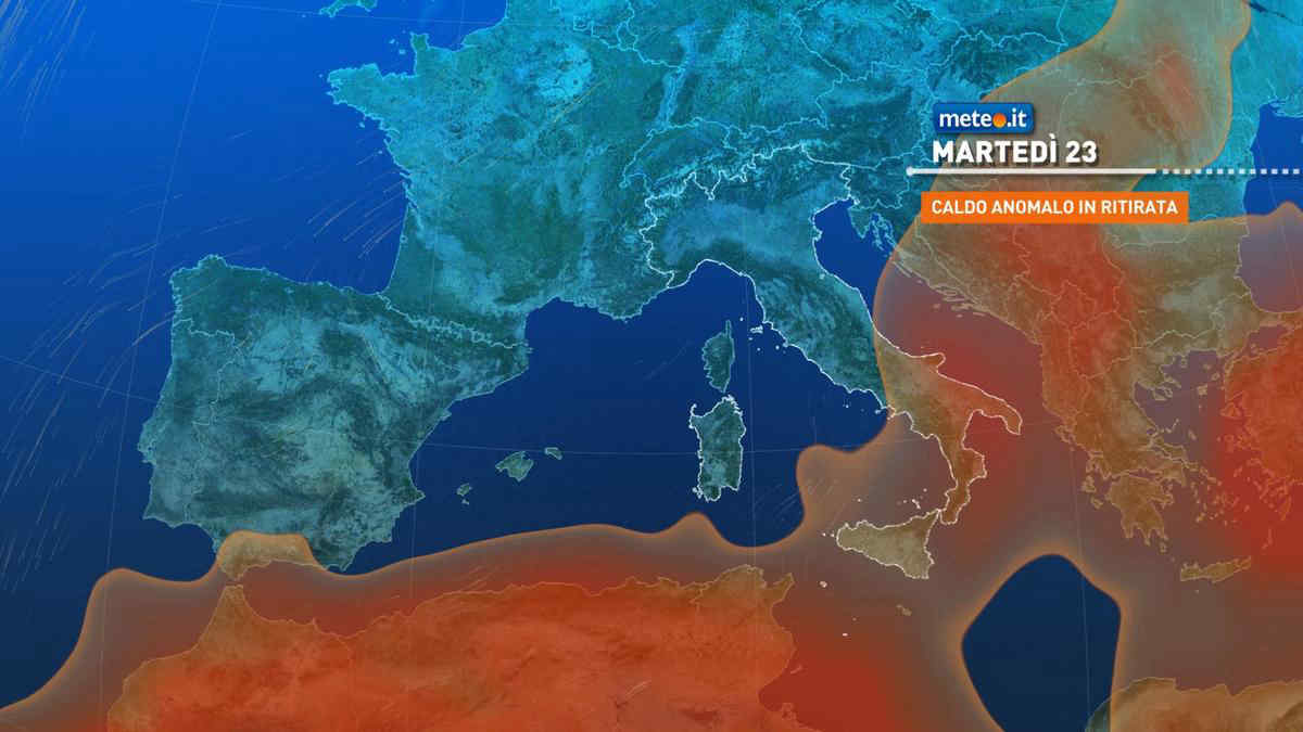 Meteo, 23 settembre ancora instabile: temperature in brusco calo