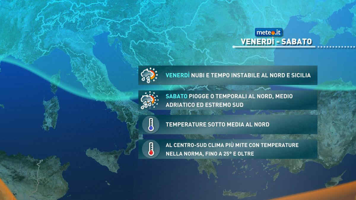 Meteo, 26 settembre con nuovi temporali: ecco dove