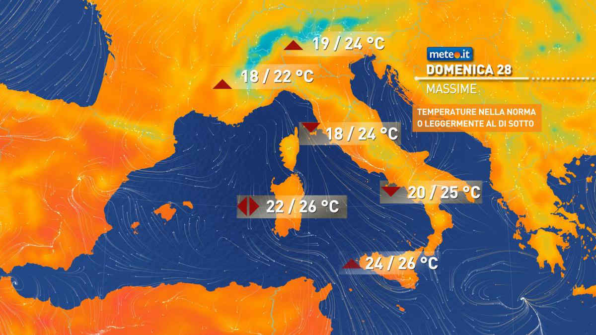 Meteo, nelle prossime ore ancora qualche pioggia e clima autunnale. Le previsioni da domenica 28 settembre
