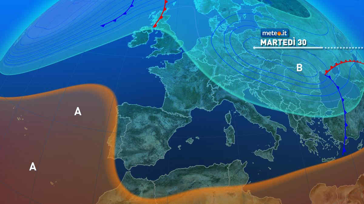 Meteo, domani primi segnali di peggioramento: in arrivo maltempo e aria fredda. Le previsioni da martedì 30 settembre