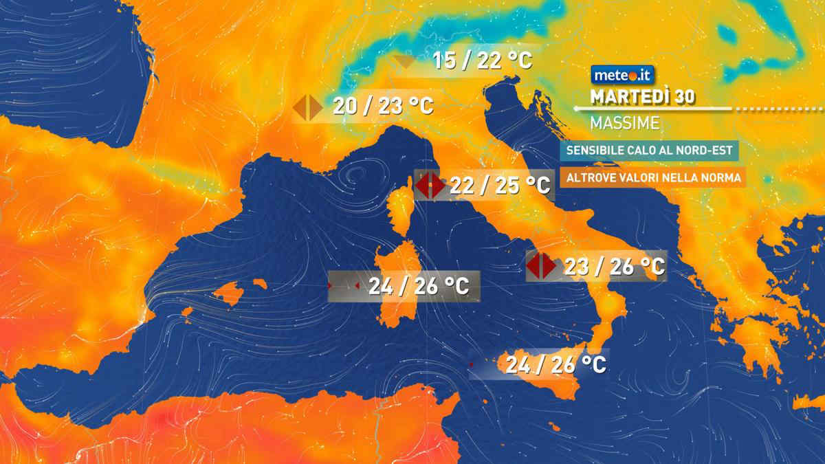 Meteo: ultime ore di bel tempo, domani svolta autunnale! Le previsioni da martedì 30 settembre