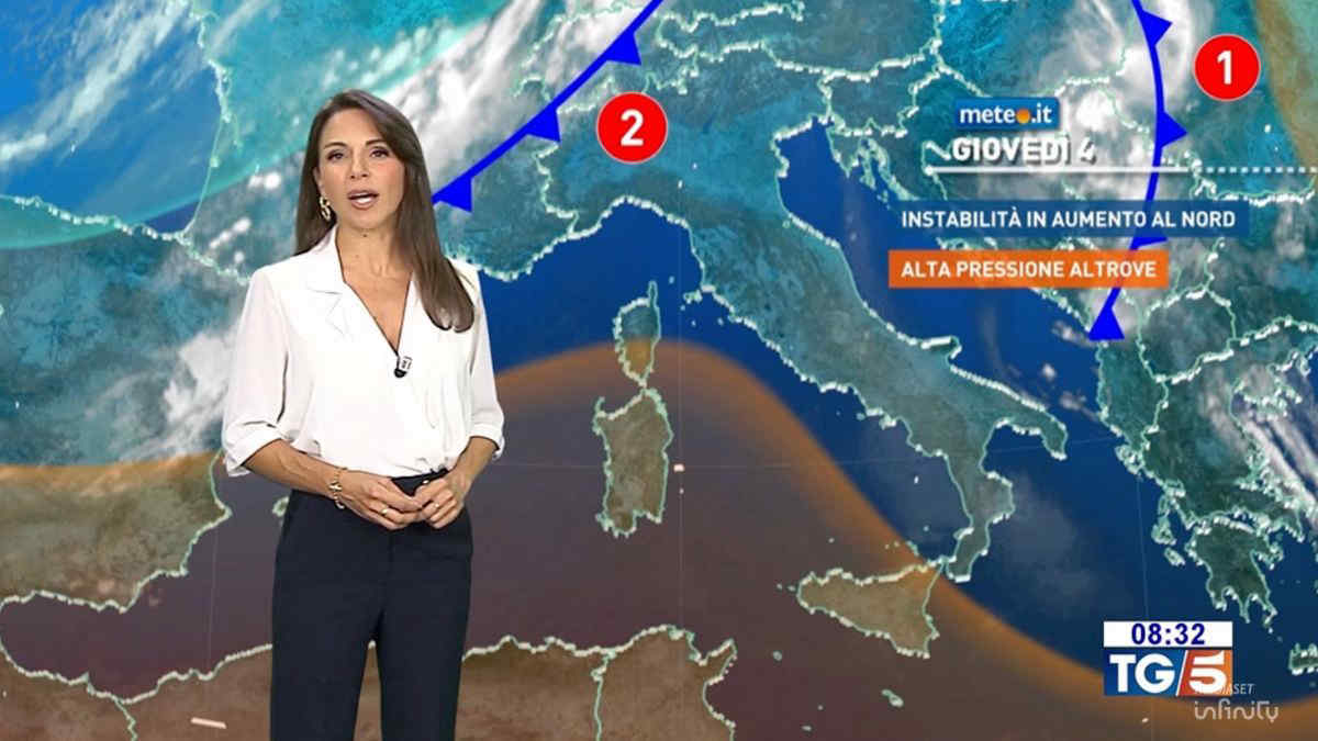 Meteo, 4-5 settembre: Italia divisa tra estate e instabilità
