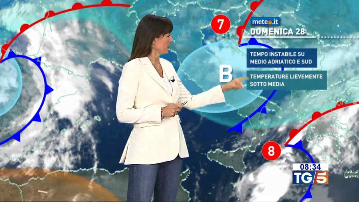 Meteo, domenica 28 settembre ancora qualche pioggia. Clima fresco