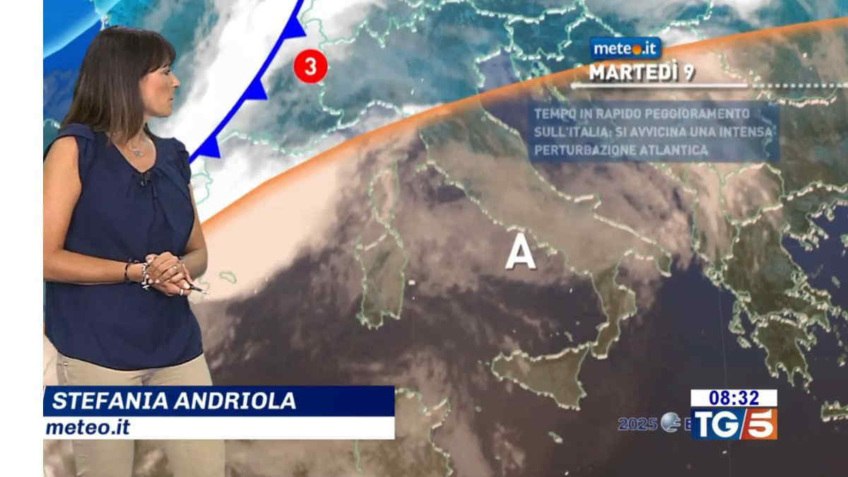 Meteo, nuova fase di maltempo e rischio nubifragi. Le previsioni da martedì 9 settembre
