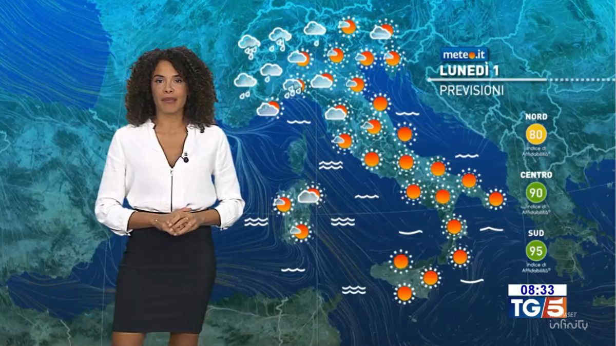 Meteo, nuovo peggioramento: tornano piogge e temporali anche intensi tra lunedì 1 e martedì 2 settembre