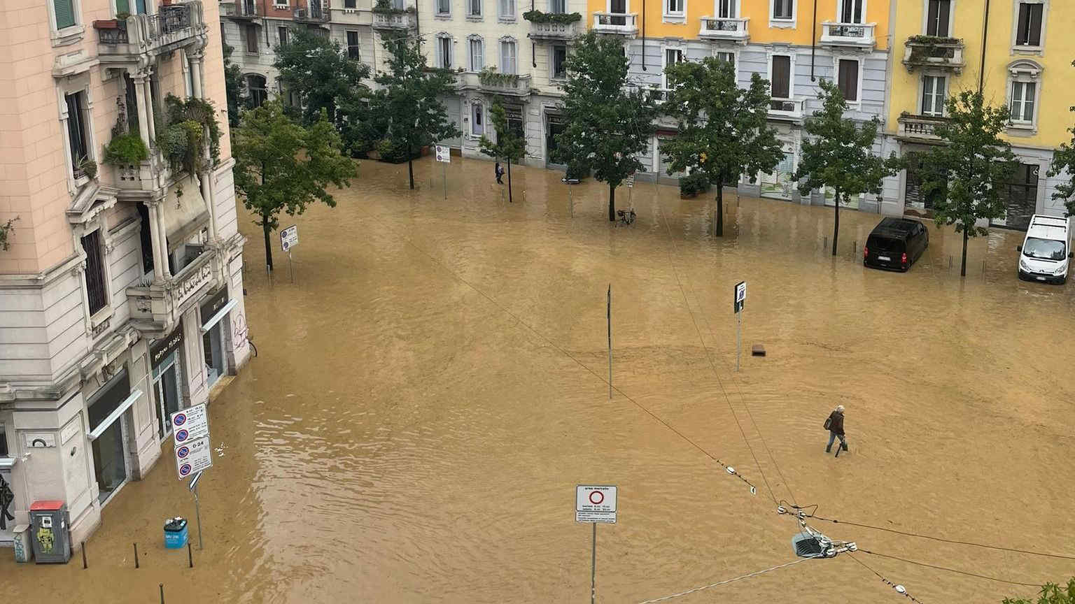 Maltempo Lombardia: temporali e frane in tutta la regione, esondato il Seveso