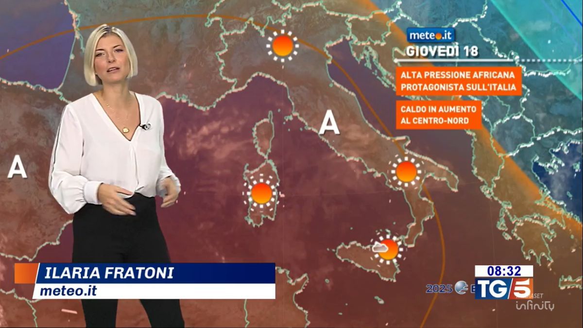 Meteo: caldo anomalo per il resto della settimana! Temperature oltre i 30 gradi