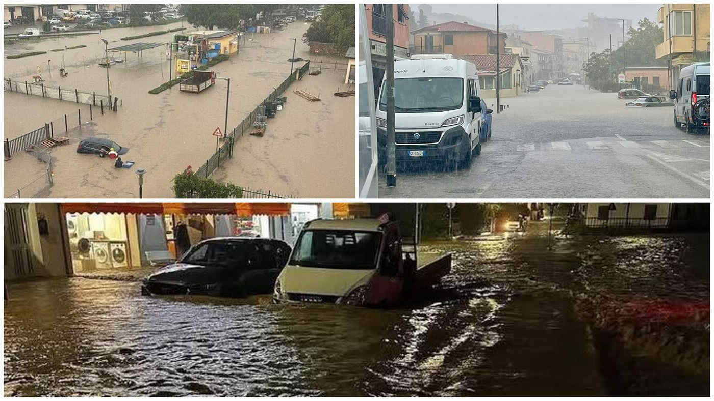 Maltempo in Toscana: violento temporale all'Isola del Giglio fa cadere 67 millimetri di pioggia in 1 ora