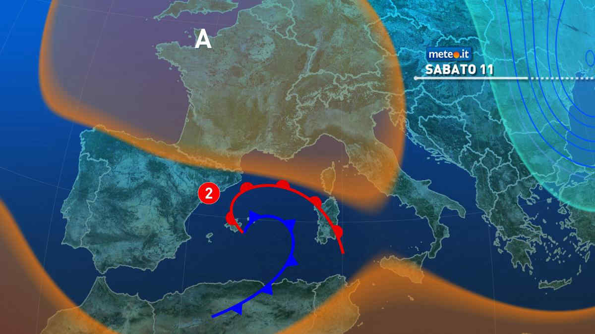 Meteo: weekend con l'anticiclone, ancora piogge in Sardegna. Le previsioni da sabato 11 ottobre