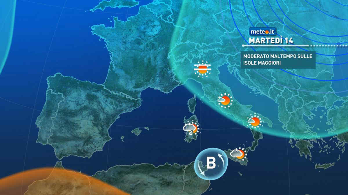 Meteo, martedì stabile poi dal 15 ottobre fase di maltempo: le previsioni