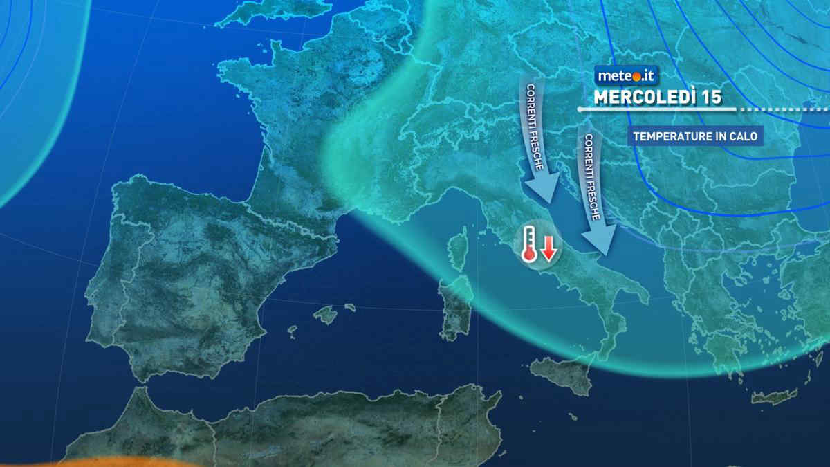 Meteo, l'autunno alza la voce: piogge e freddo a metà settimana. La tendenza da mercoledì 15 ottobre