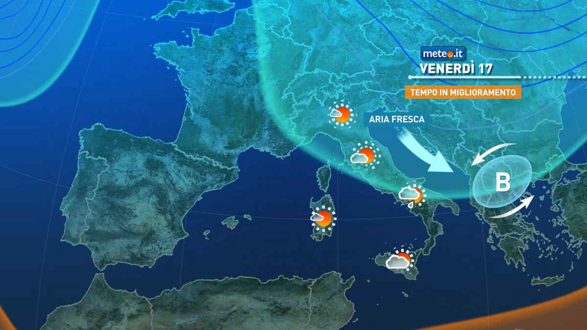 Meteo, nuove fasi instabili nel weekend? La tendenza dal 17 ottobre