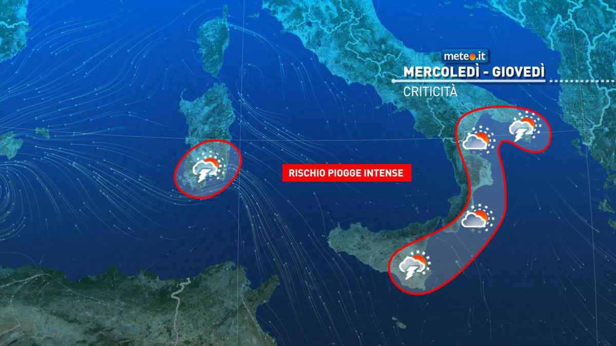 Meteo, 15-16 ottobre a rischio forte maltempo: le previsioni