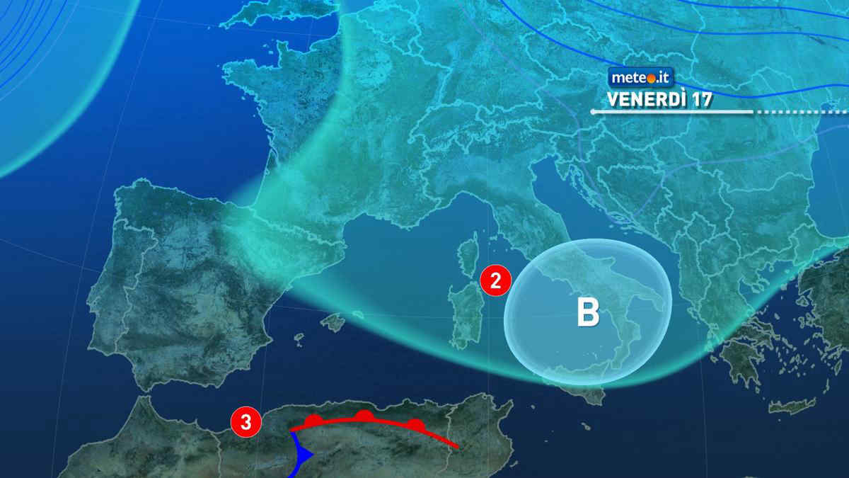 Meteo: venerdì maltempo in attenuazione, ma non mancano piogge e temporali. Le previsioni dal 17 ottobre
