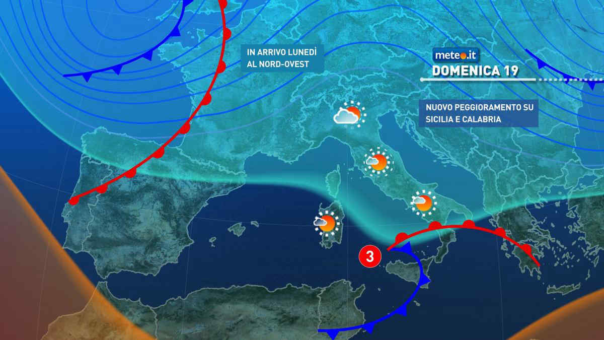 Meteo, nuove piogge tra il weekend e la prossima settimana: la tendenza da domenica 19 ottobre