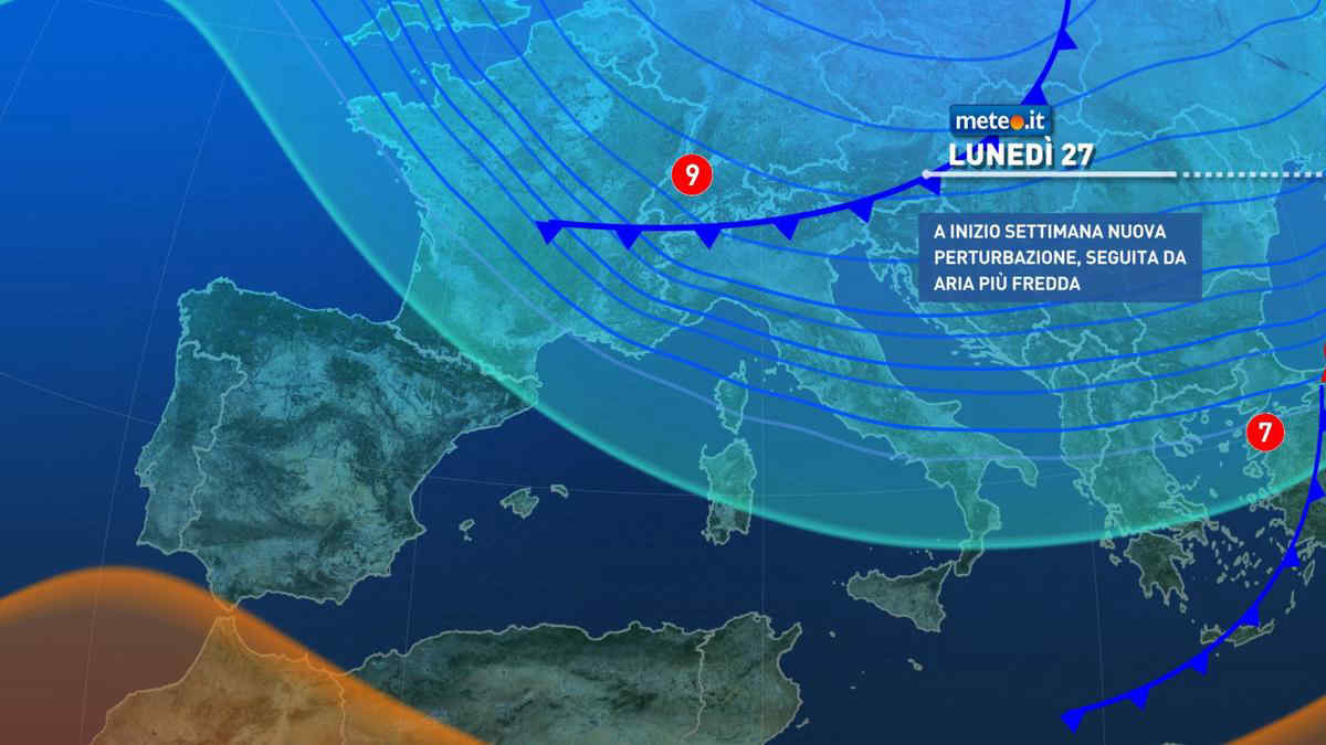 Meteo: a inizio settimana temperature altalenanti! Maltempo ad Halloween?