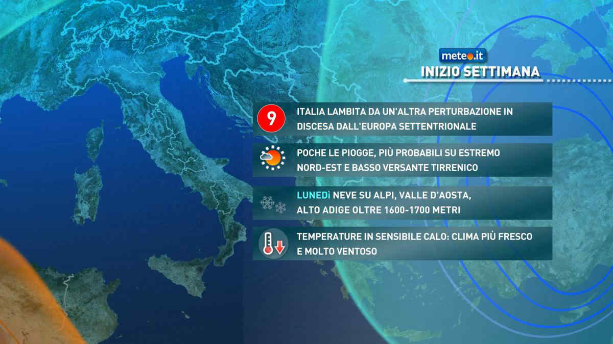 Meteo: da metà settimana forte maltempo! Cosa succede nel weekend di Ognissanti?